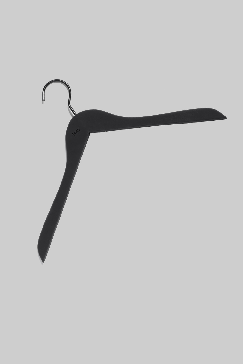 Soft Coat Hanger Black 4-pack
